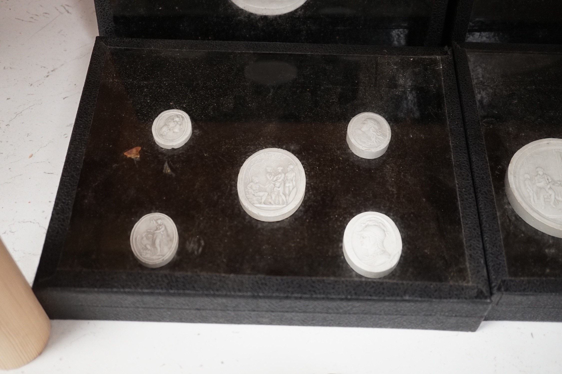 Four cases of neoclassical plaster reliefs (13)